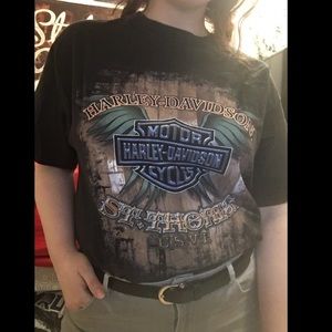 Harley Davidson shirt with Pirate size L